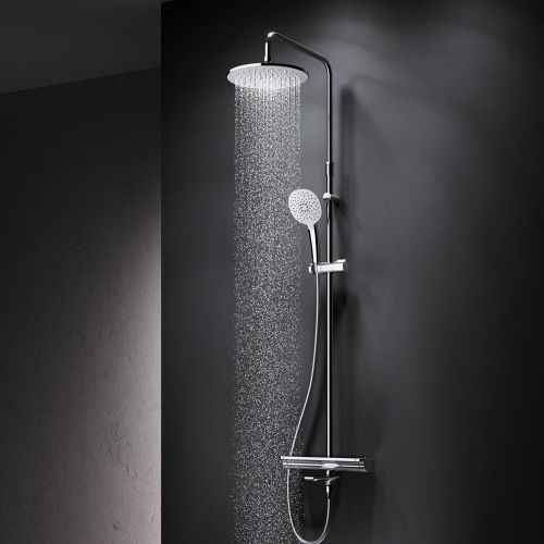 Душевая стойка Am.Pm Spirit V2.0 F0770A500 настенная цвет хром с термостатом - фото 3