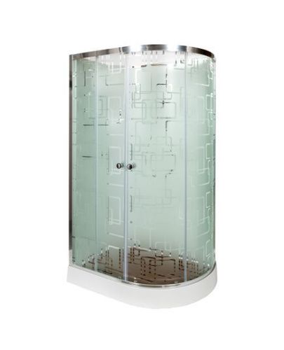 Душевая кабина AvaCan EM1512LNGM 120х80 асимметричная без крыши ориентация левая - фото 2