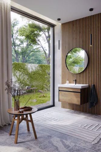 Тумба под раковину Aqwella Y URB0110DB 100х40 подвесная цвет коричневый - фото 2