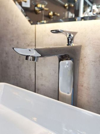 Смеситель для раковины AltroBagno Aperto AltroBagnoAperto010205Cr на столешницу хром