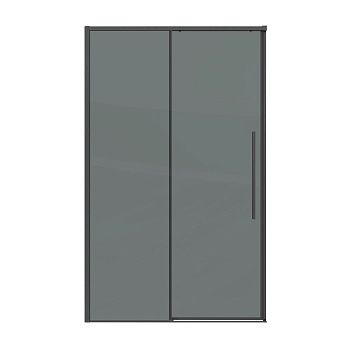 Душевая дверь Grossman Galaxy 100.K33.01.130.42.10 130х195 стекло тонированное профиль графит