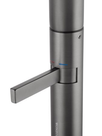 Смеситель для раковины Wonzon & Woghand WW-6068-BGG на столешницу серый