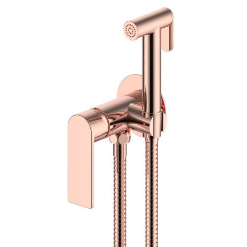 Гигиенический душ со смесителем Voda Neva NVSMHRG розовое золото - фото 2