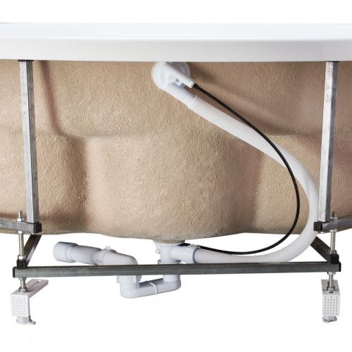 Ванна акриловая Santek Канны 1WH111983 150х150 угловая четверть круга без каркаса - фото 4