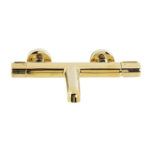 Смеситель BelBagno UNO UNO-VASM-ORO настенный золото - фото 3