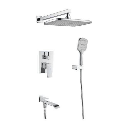 Душевая система Shevanik S4035 встраиваемая в стену цвет хром - фото 2