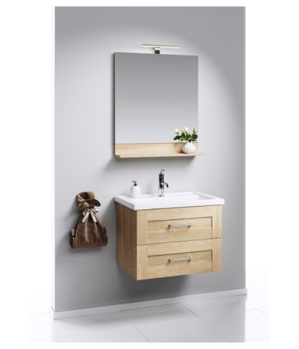 Зеркало с подсветкой Aqwella Y FOS0206DS 60х80 подвесное - фото 3