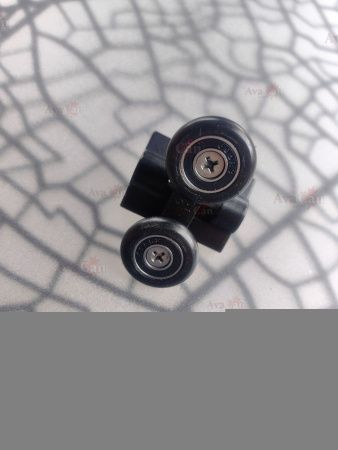 Душевой уголок AvaCan HB90MT 90х90 стекло матовое профиль черный без поддона