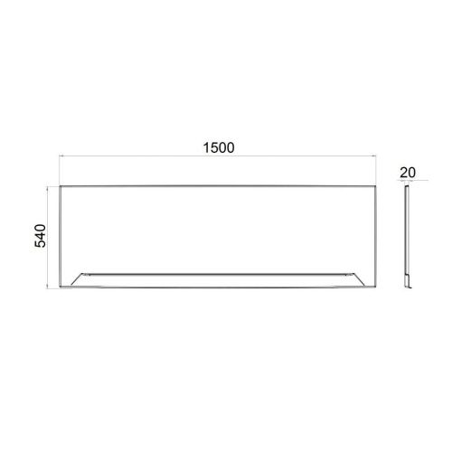 Экран фронтальный для ванны Тритон Щ0000049120 - фото 2