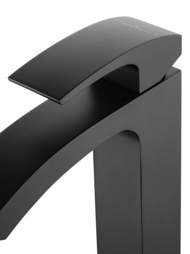 Смеситель для раковины Wonzon & Woghand Fit WW-88239009-MB на столешницу черный - фото 4