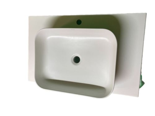 Тумба с раковиной Sintesi STL.W7815_SIN-LVB-APP-409 80х60 подвесная цвет белый - фото 5