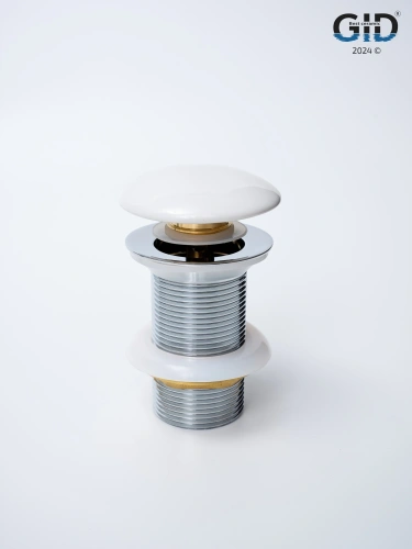 Донный клапан Gid Minucia 71101K белый - фото 2