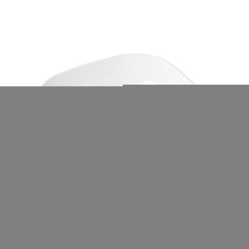 Раковина из сантехнического фарфора Lavinia Boho Bathroom Sink Slim 33311006 40х40 накладная цвет белый без отверстий под смеситель - фото 2