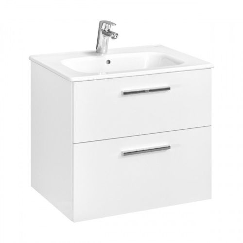 Тумба под раковину Roca Victoria A857468806 60х50 подвесная цвет белый