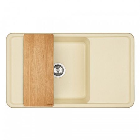 Кухонная мойка Aquaton Беллис 1A724832BS290 85х50 цвет бежевый