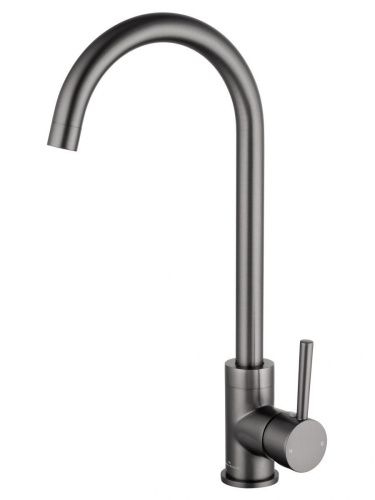 Смеситель для кухни Wonzon & Woghand WW-A21102-BGG на мойку серый