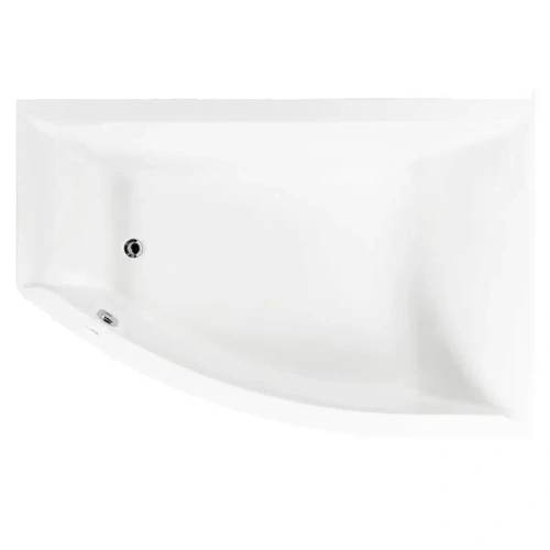 Ванна акриловая Vagnerplast Veronela VPBA160VEA3PX-04 160х105 пристенная асимметричная без каркаса