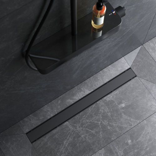 Душевой лоток Am.Pm PrimeFlow W02SC-U11-080-04BM 80х10 черный - фото 3