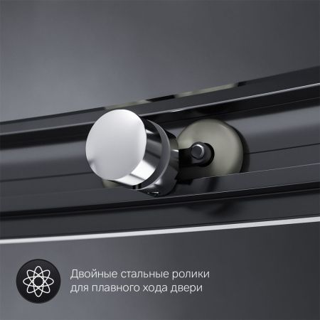 Душевой уголок Am.Pm Like W83G-302U120CT64 120х80 стекло прозрачное профиль хром без поддона