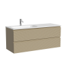 Тумба под раковину Sancos FOLK FL120LCP 120х40 подвесная цвет бежевый