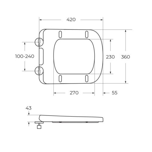 Крышка сиденье для унитаза BelBagno Albano BB120SC - фото 2
