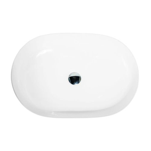 Раковина керамическая Art&Max AM5415-W 60х40 накладная цвет белый - фото 2