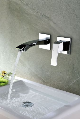 Смеситель для раковины LeMark Unit LM4526C встраиваемый в стену хром - фото 2