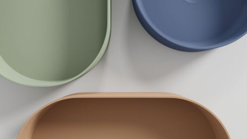 Раковина из искусственного камня Zenon Esla 4000.000.000.000.09342 60х40 накладная цвет белый - фото 4