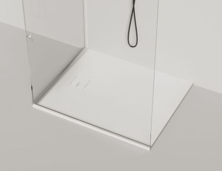 Душевой поддон из искусственного камня Salini OASI 120325MF 120х100 белый