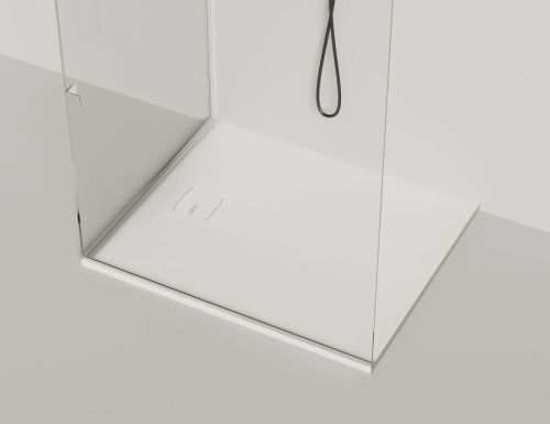 Душевой поддон из искусственного камня Salini OASI 120325MF 120х100 белый - фото 2