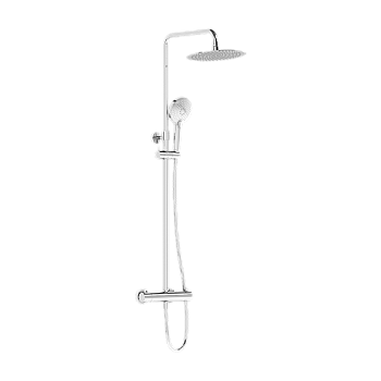 Душевая стойка Vitra Aquaheat A47201EXP настенная цвет хром с термостатом