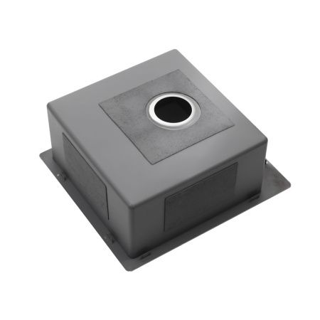 Кухонная мойка Melana ProfLine MLN-R44485H+дозатор 45х50 цвет серый поверхность матовая