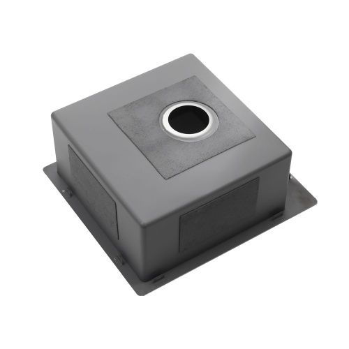 Кухонная мойка Melana ProfLine MLN-R44485H+дозатор 45х50 цвет серый поверхность матовая - фото 5