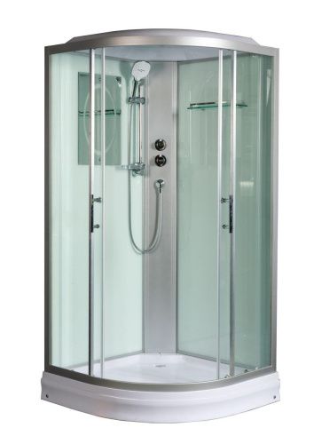 Душевая кабина WeltWasser WW500 10000003226 90х90 четверть круга с крышей ориентация универсальная - фото 3