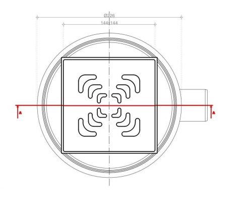 Душевой трап Pestan Confluo Standard Square 2 13000006 15х15 - фото 2