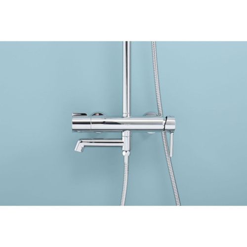 Душевая стойка Raglo R20 R20.24 настенная цвет хром - фото 5