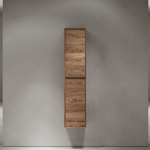 Шкаф-пенал Sancos Marmi 1.0/Marmi 2.0 PMR35ECH 40х160 подвесной цвет коричневый - фото 2