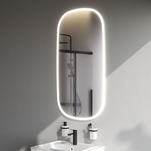 Зеркало с подсветкой Am.Pm Func M8FMOX0651WGH 70х120 подвесное - фото 4