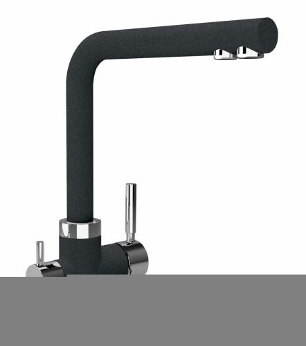 Смеситель для кухни Uperwood Quartz UPD-Q-03-04 UPD-Q-03-04 на мойку черный - фото 2