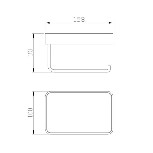 Бумагодержатель Wonzon & Woghand Lotte WW-8336 - фото 2