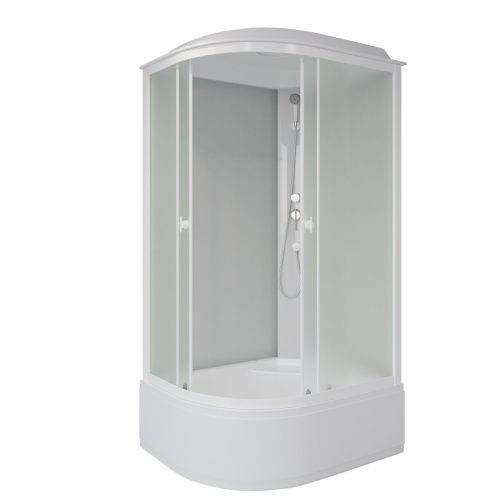 Душевая кабина Niagara Promo P90/80/40R/MT 90х80 асимметричная с крышей ориентация правая - фото 2