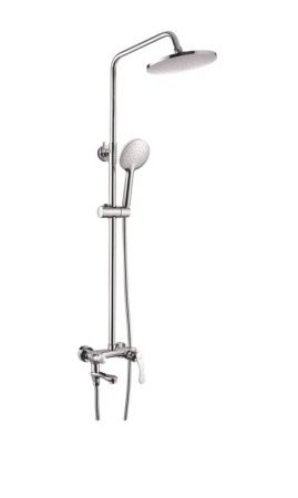 Душевая стойка Shevanik S9436 настенная цвет хром