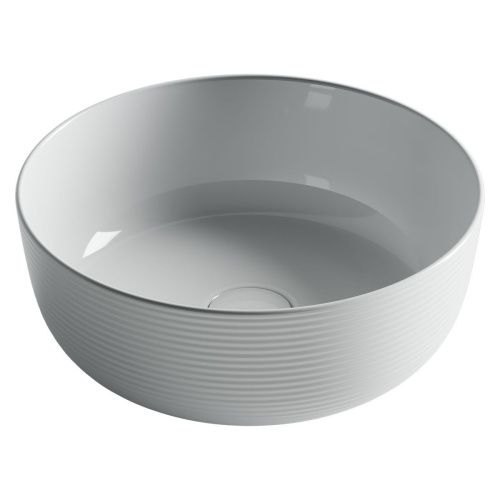 Раковина из сантехнического фарфора Ceramica Nova ELEMENT CN6073 40х40 накладная цвет белый без отверстий под смеситель - фото 2