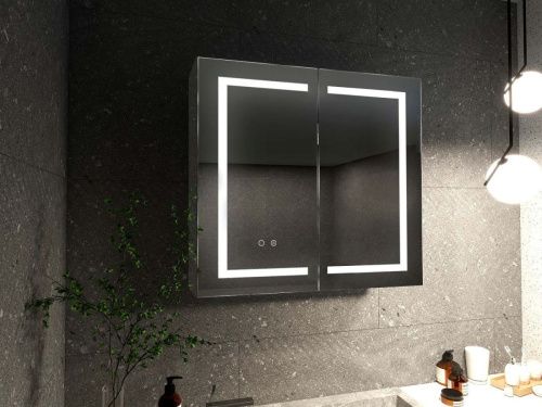 Зеркало-шкаф Aquatek AQ7104-MLC 100х70 подвесной - фото 5