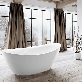 Ванна акриловая Vincea VBT-203 180х85 отдельностоящая овальная