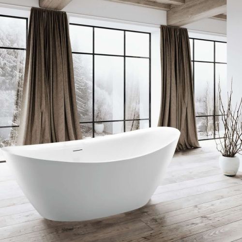 Ванна акриловая Vincea VBT-203 180х85 отдельностоящая овальная