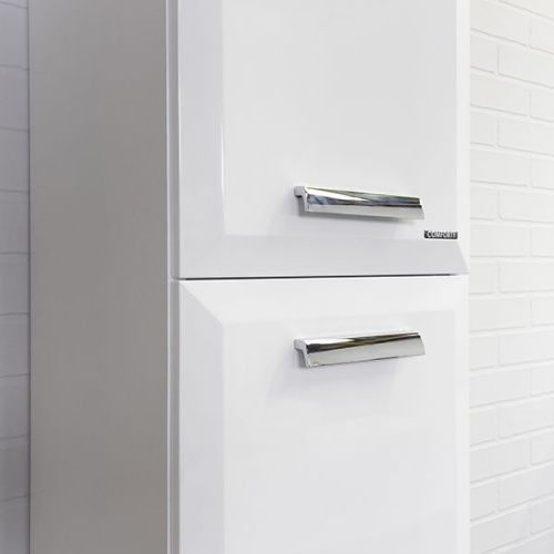 Шкаф-пенал Comforty Империя 00-00014791CF 40х190 напольный цвет белый - фото 5