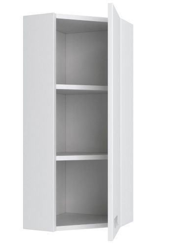 Зеркало-шкаф Runo КРЕДО 00000001108 30х80 подвесной цвет белый - фото 2