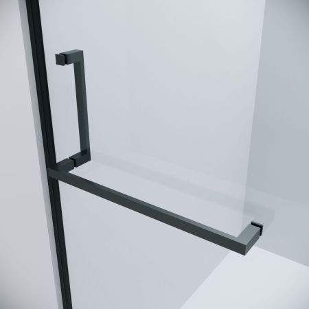 Душевая дверь Grossman Pragma 100.K33.03.120.21.00 120х195 стекло прозрачное профиль черный