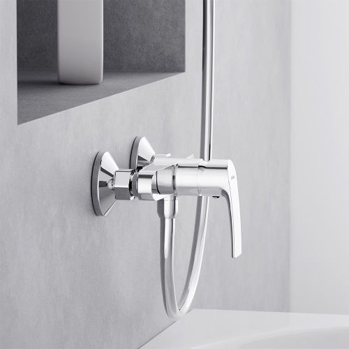 Смеситель для душа Damixa Eclipse 2.0 482000000 настенный хром - фото 3